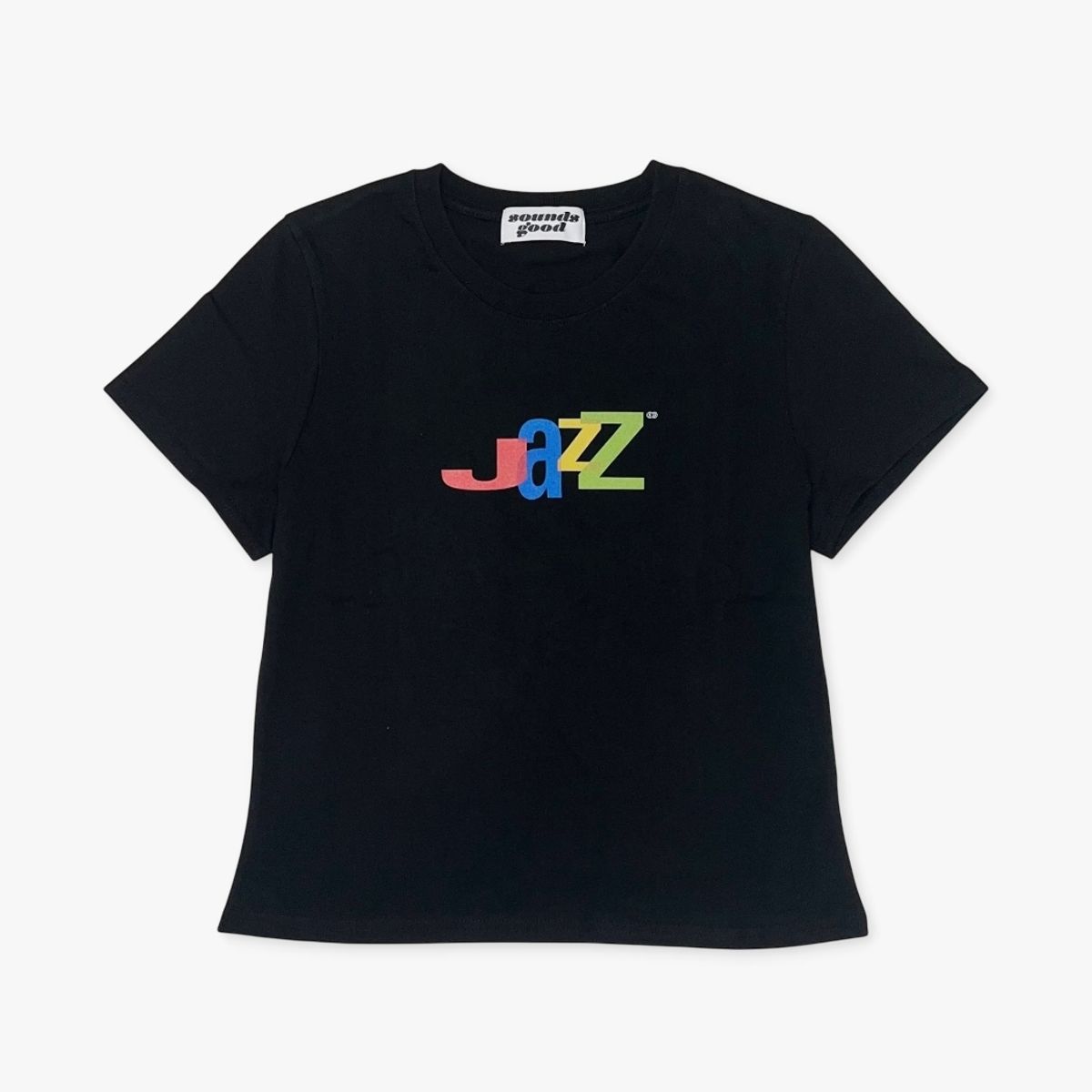 사운즈굿(SOUNDS GOOD) JazZ Tee (Women) - Black
