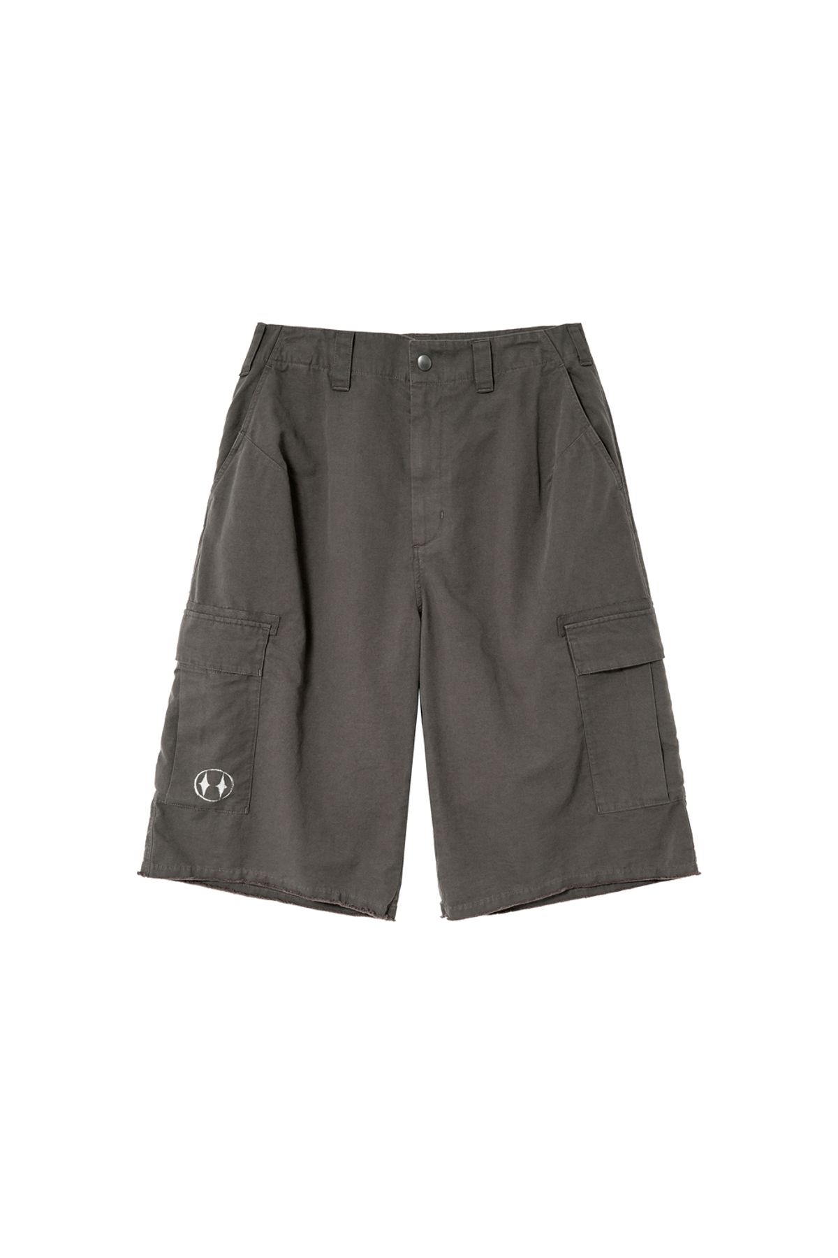 해칭룸(HATCHINGROOM) Twinkle Cargo Shorts Mud Brown