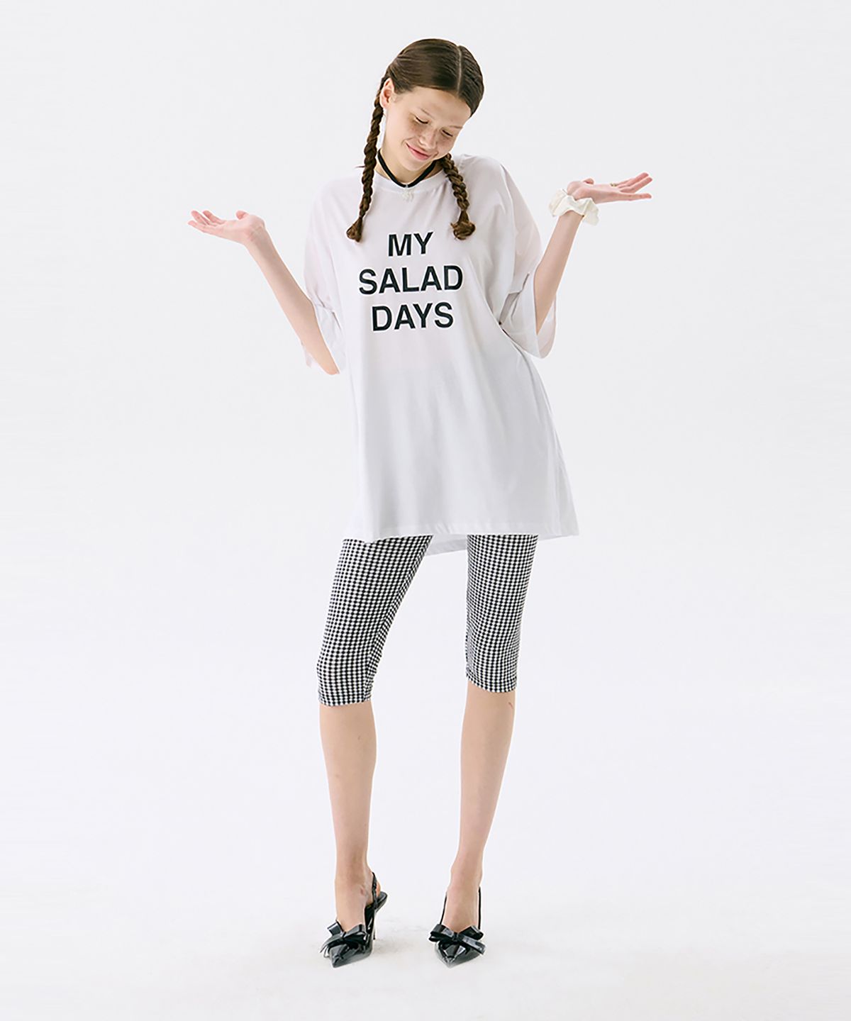 준준스페이스(JUNEJUNE SPACE) Salad days T _White(샐러드 데이 T_화이트)
