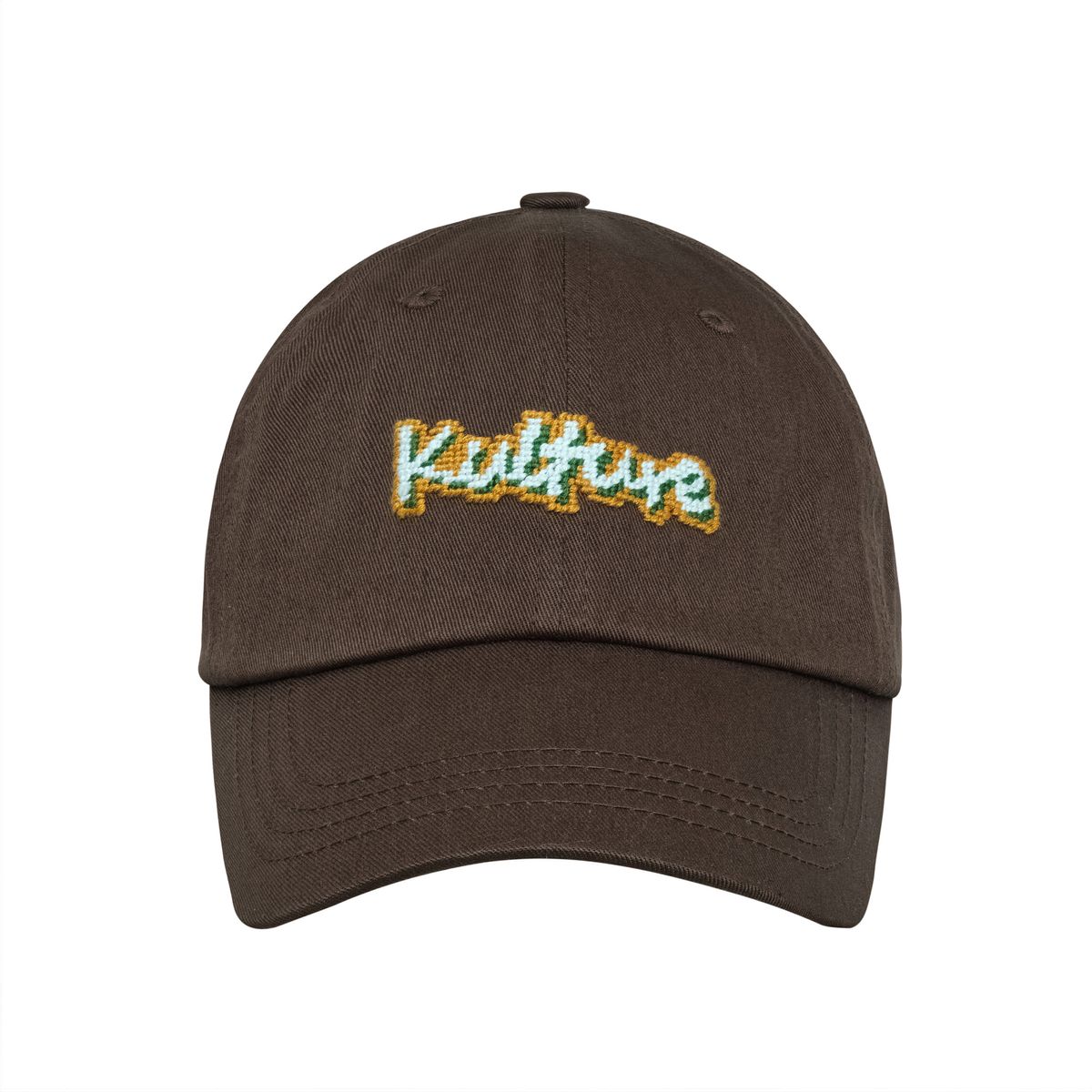 로롱(LOLONG) KULTURE NEEDLEPOINT HAT (브라운)
