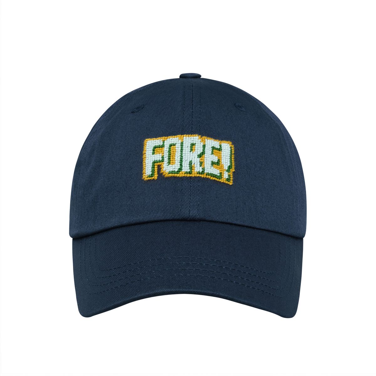 로롱(LOLONG) FORE NEEDLEPOINT HAT (네이비)