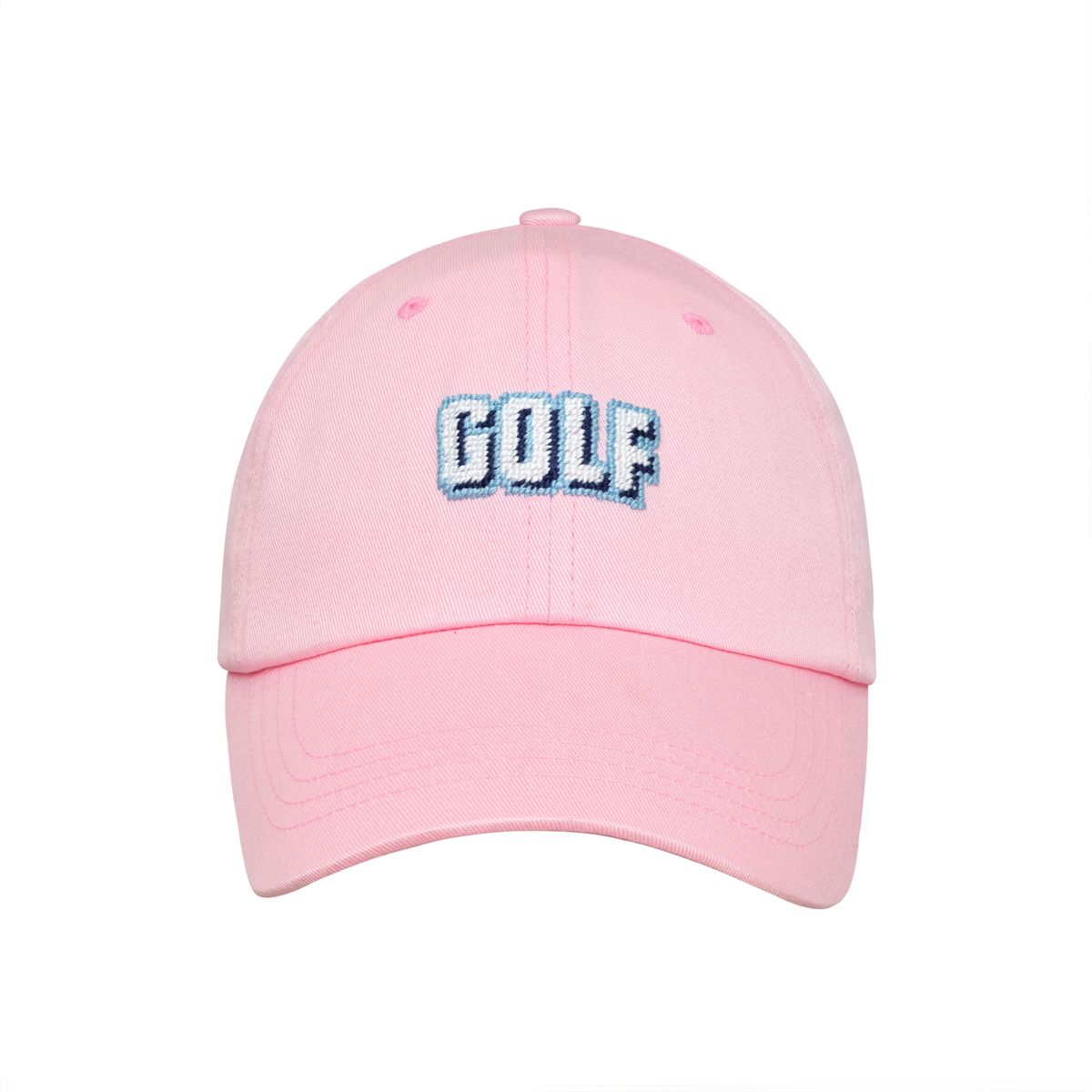 로롱(LOLONG) GOLF NEEDLEPOINT HAT (핑크)