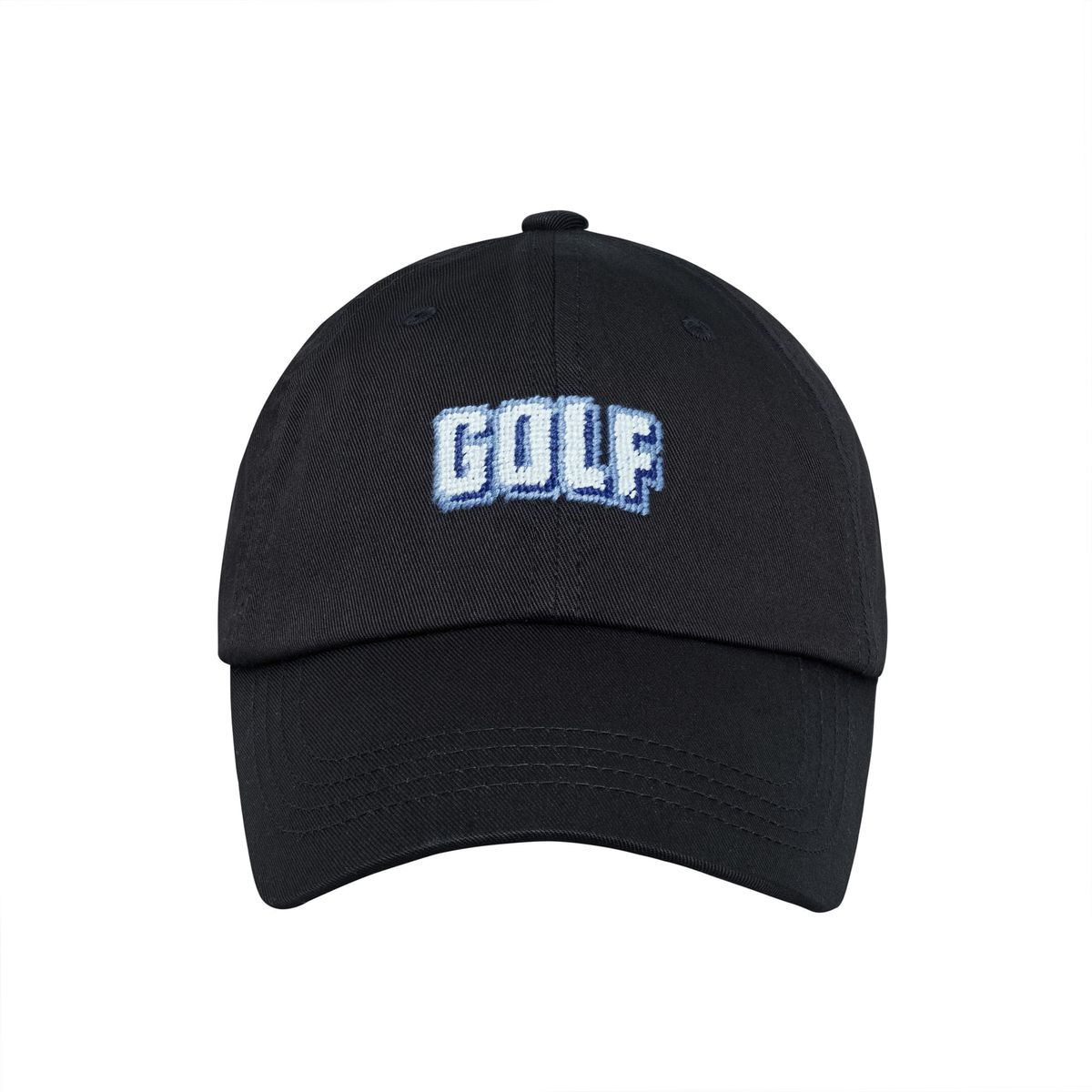 로롱(LOLONG) GOLF NEEDLEPOINT HAT (블랙)