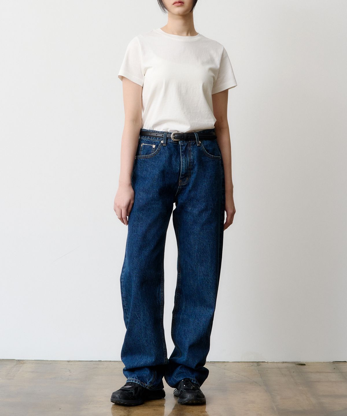 덴메이드(DENMADE) (WOMEN) DEN0962 Selvedge Deep Faded (Wide Fit)