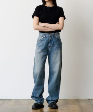 (WOMEN) DEN0762 Selvedge Dusty Wave (Wide Fit)