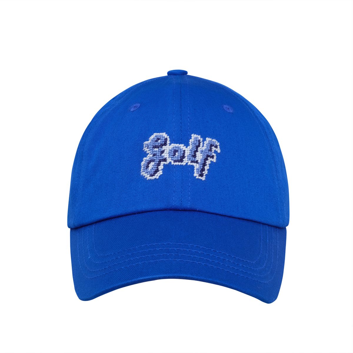 로롱(LOLONG) Golf NEEDLEPOINT HAT (로얄)
