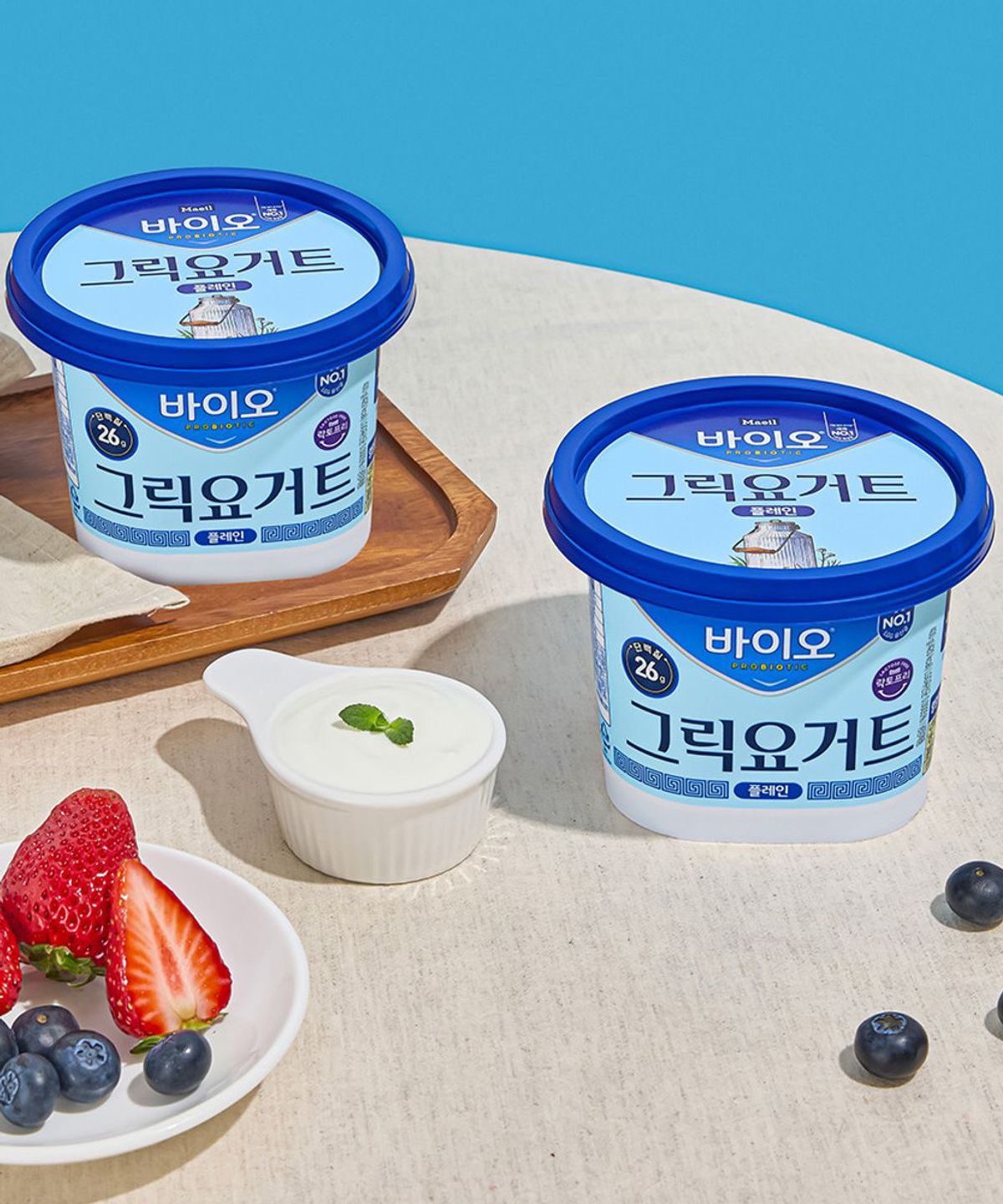매일바이오(MAEIL BIO) 매일바이오 그릭요거트 플레인 400g 3개