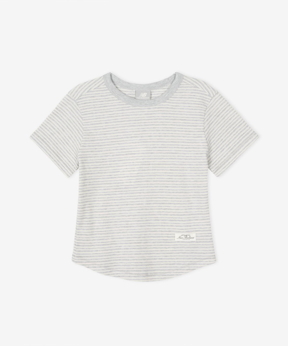 뉴발란스(NEW BALANCE) NBNEG3W552 / WOMEN 컴피프레쉬 와플 반팔티 (L/GRAY)