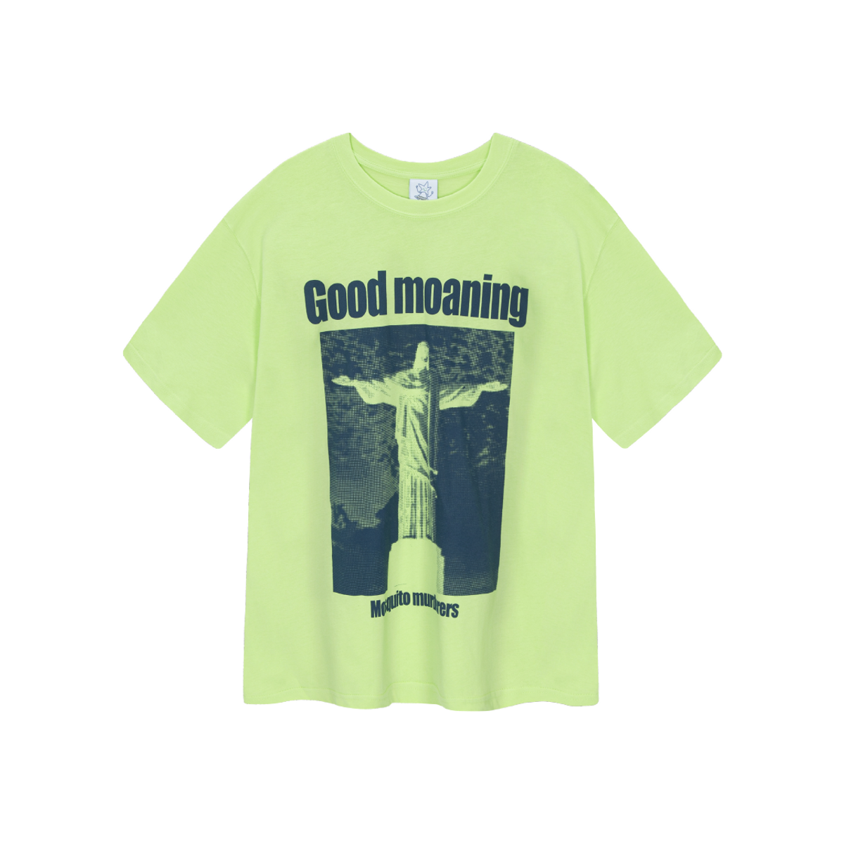 모스키토 머더러스(MOSQUITO MURDERERS) GOOD MOANING T-SHIRT -Lime