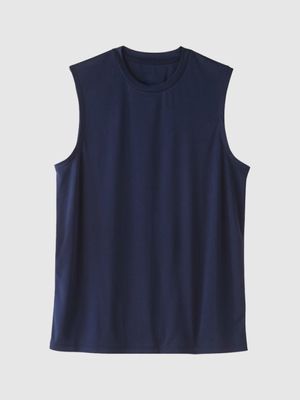 FCHl02 인터록 드라이 슬리브리스 네이비