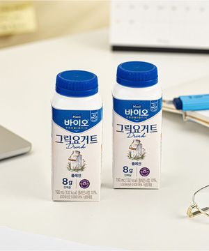 매일바이오 그릭요거트 드링크 플레인 190ml 8개