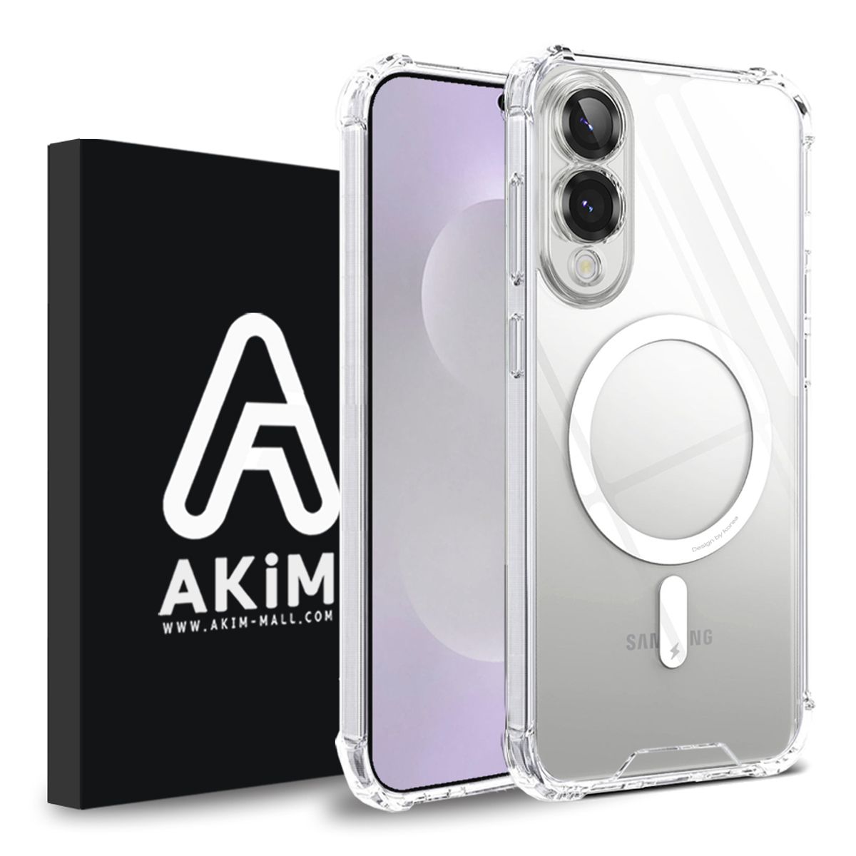 아킴(AKIM) 갤럭시S25 엣지 투명 맥세이프 케이스