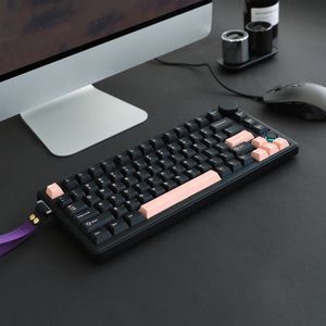 CQK81 VIA 엣지 LED&노브 3MODE 유무선 기계식