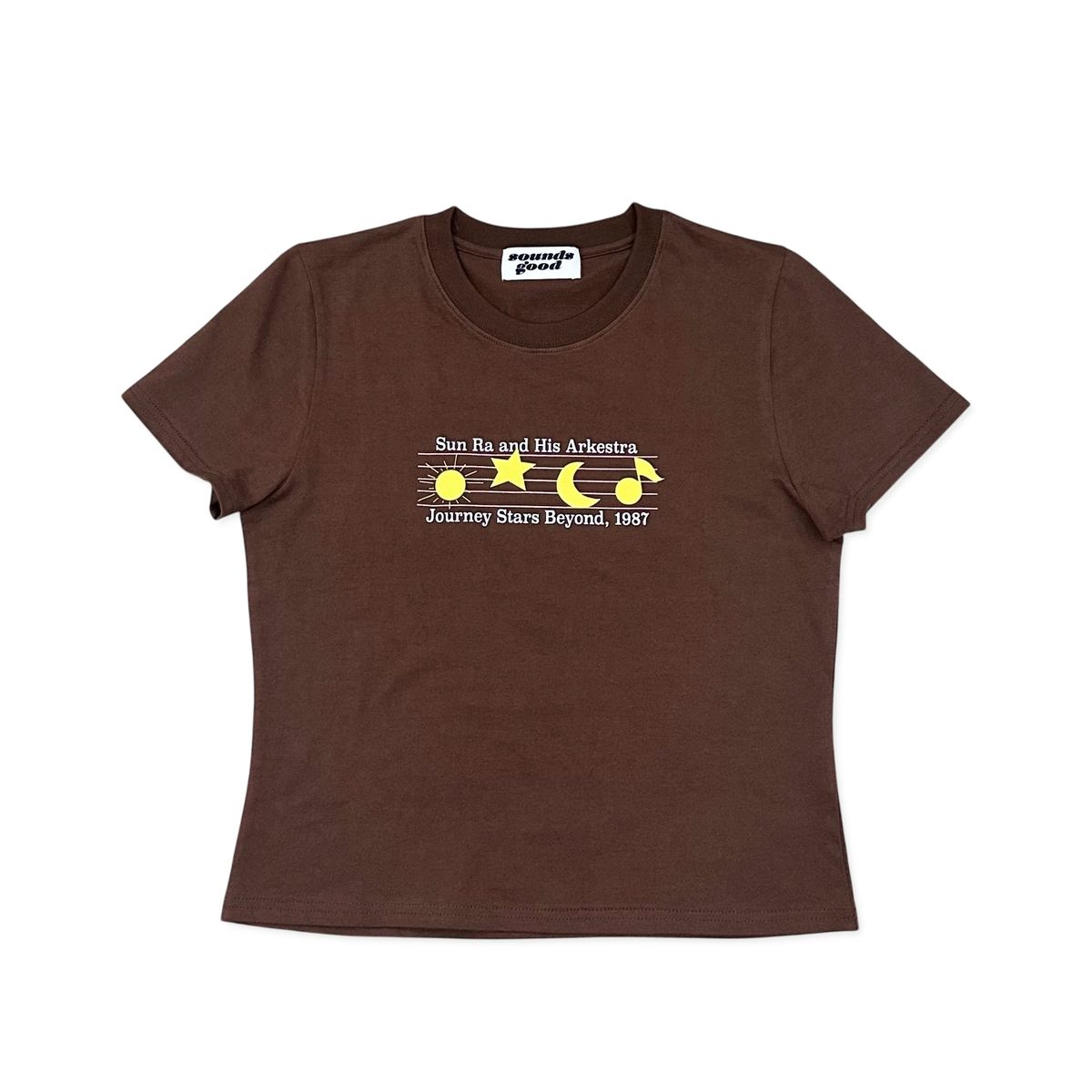 사운즈굿(SOUNDS GOOD) Journey Stars Beyond Tee (Women) - Brown