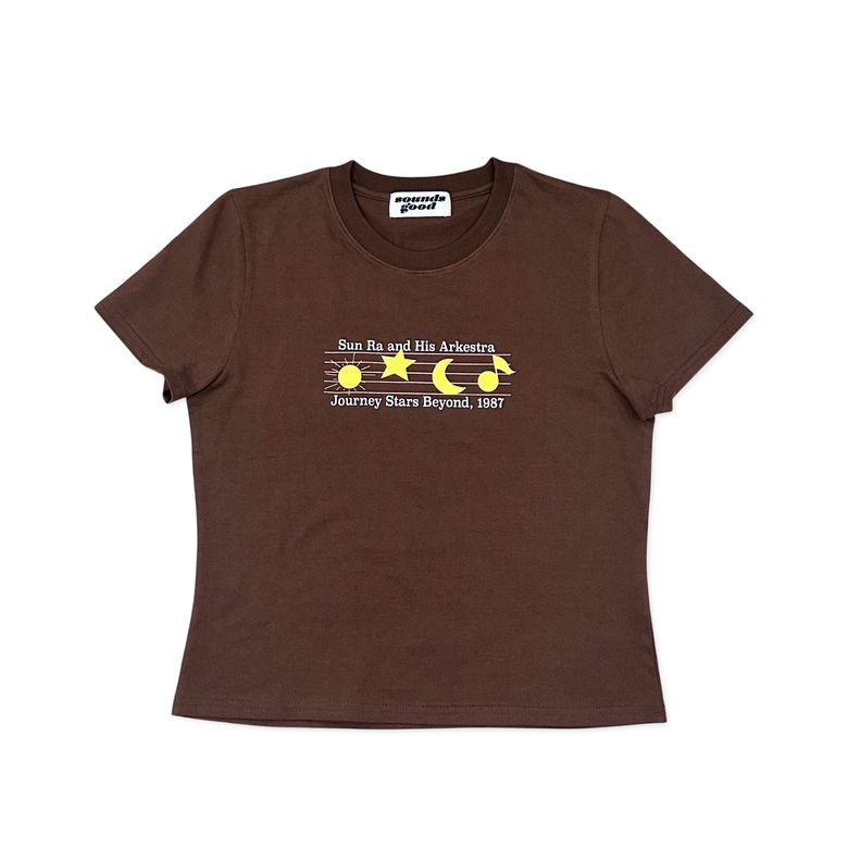 Journey Stars Beyond Tee (Women) - Brown