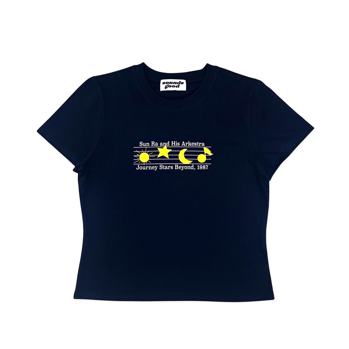 사운즈굿(SOUNDS GOOD) Journey Stars Beyond Tee (Women) - Navy
