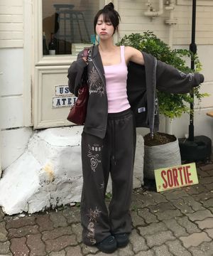 L19 ANGEL TRAINING PANTS(CHARCOAL)