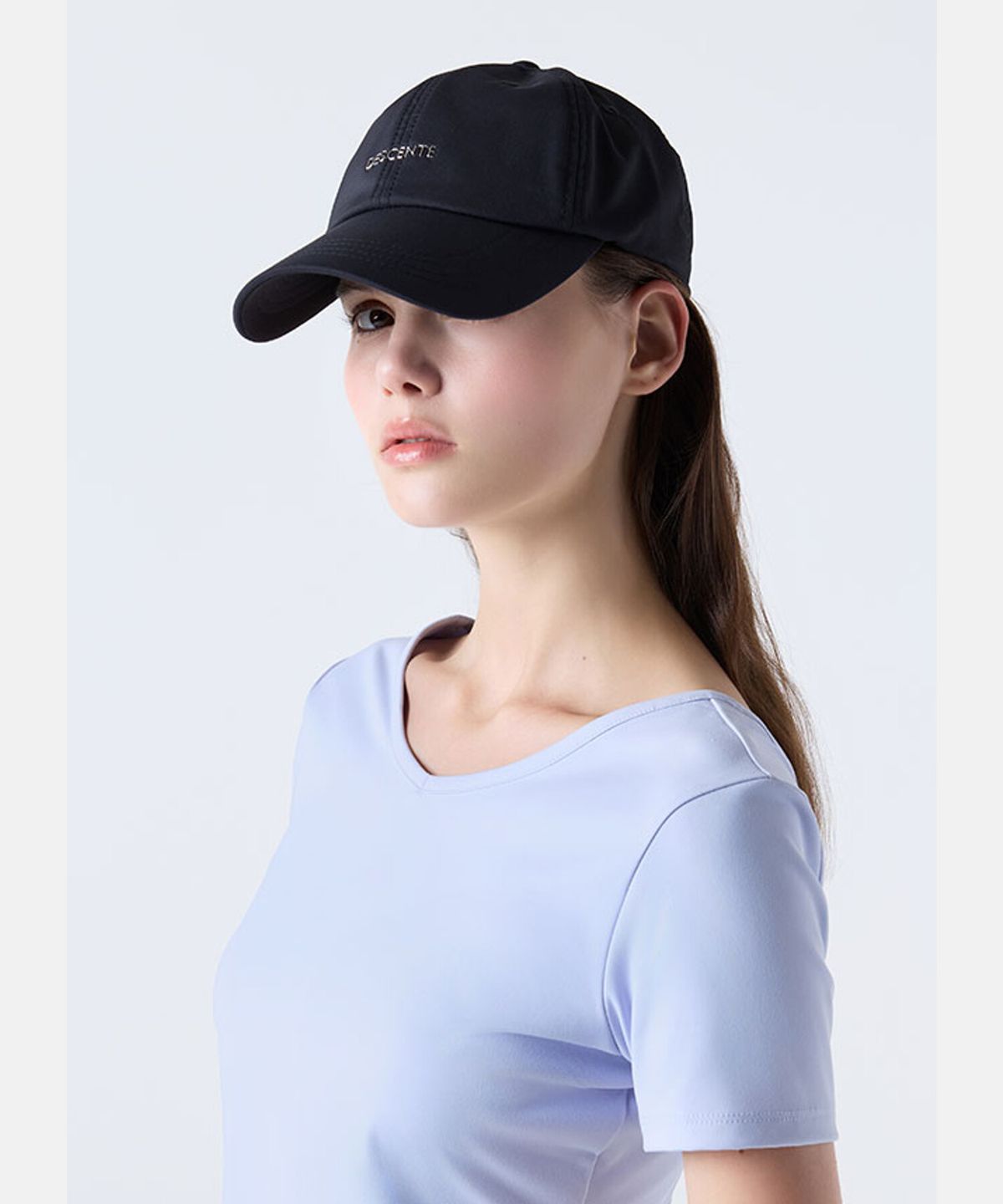 데상트(DESCENTE) 우먼스 트레이닝 볼캡 블랙(SQ322TCP70)