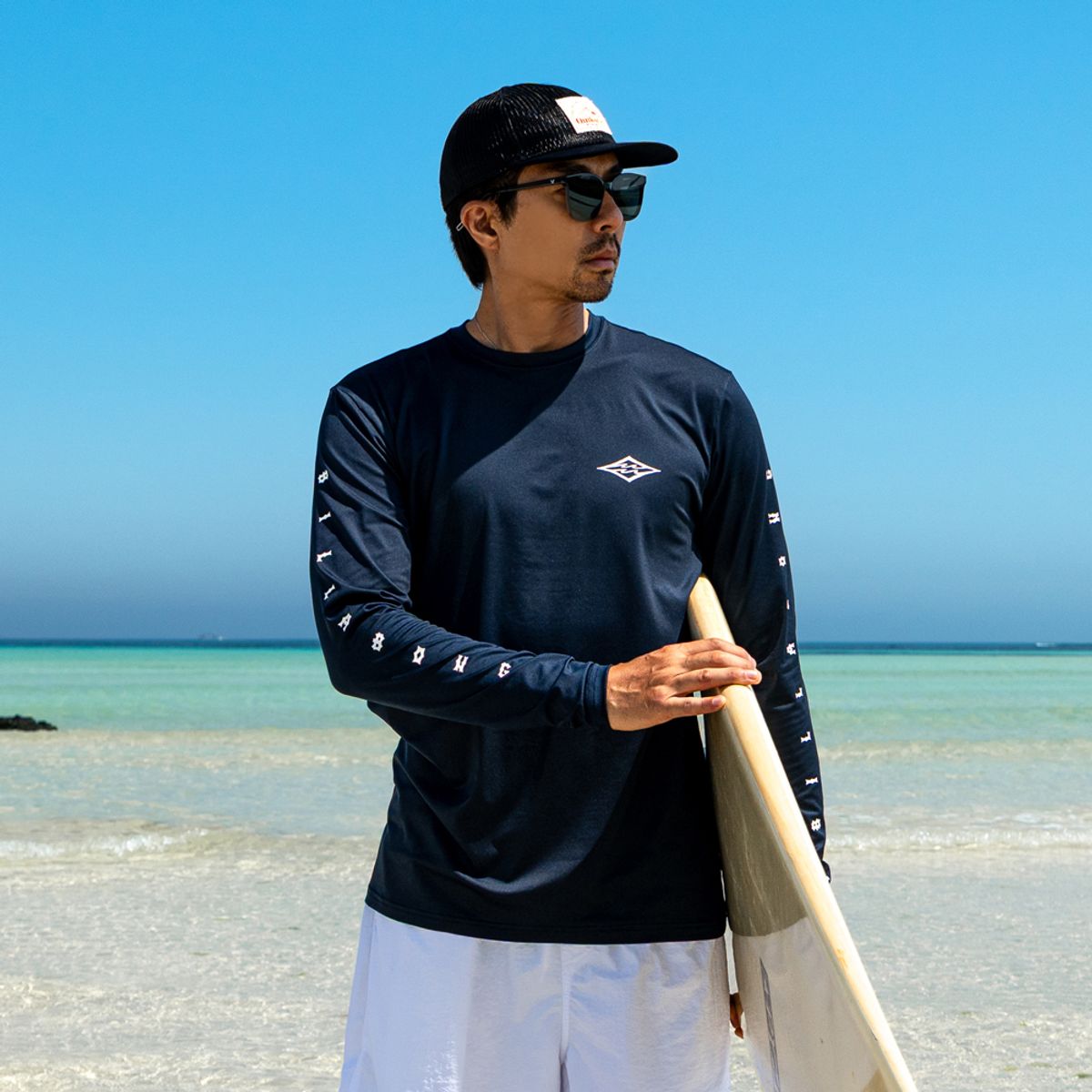 빌라봉(BILLABONG) 남성 루즈핏 래쉬가드 BB1085NMT