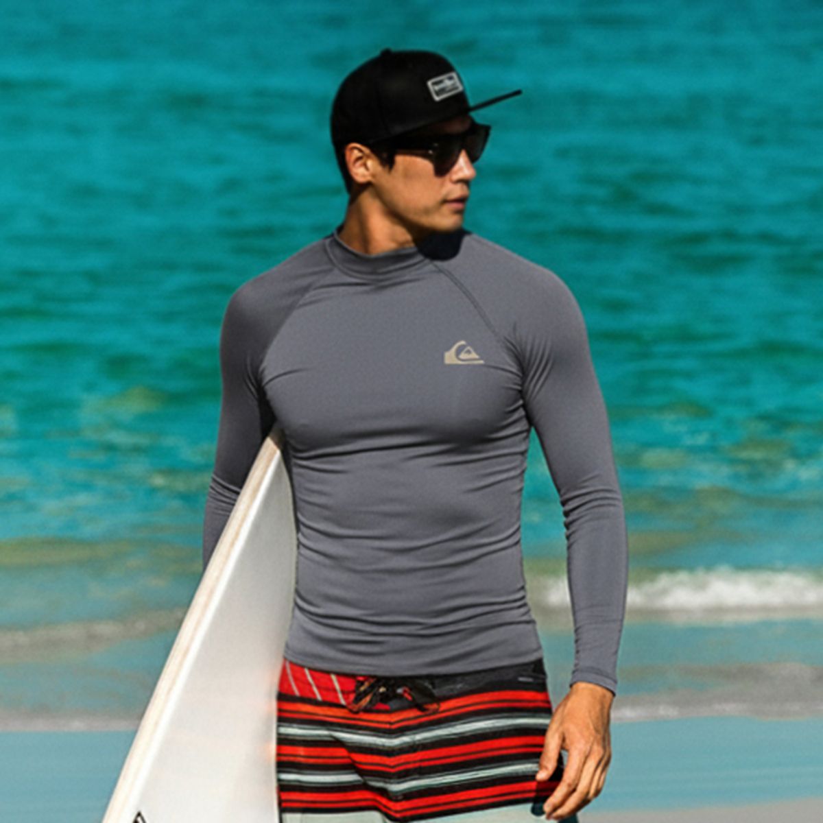 퀵실버(QUIKSILVER) 남성 래쉬가드 QS1091ZMT