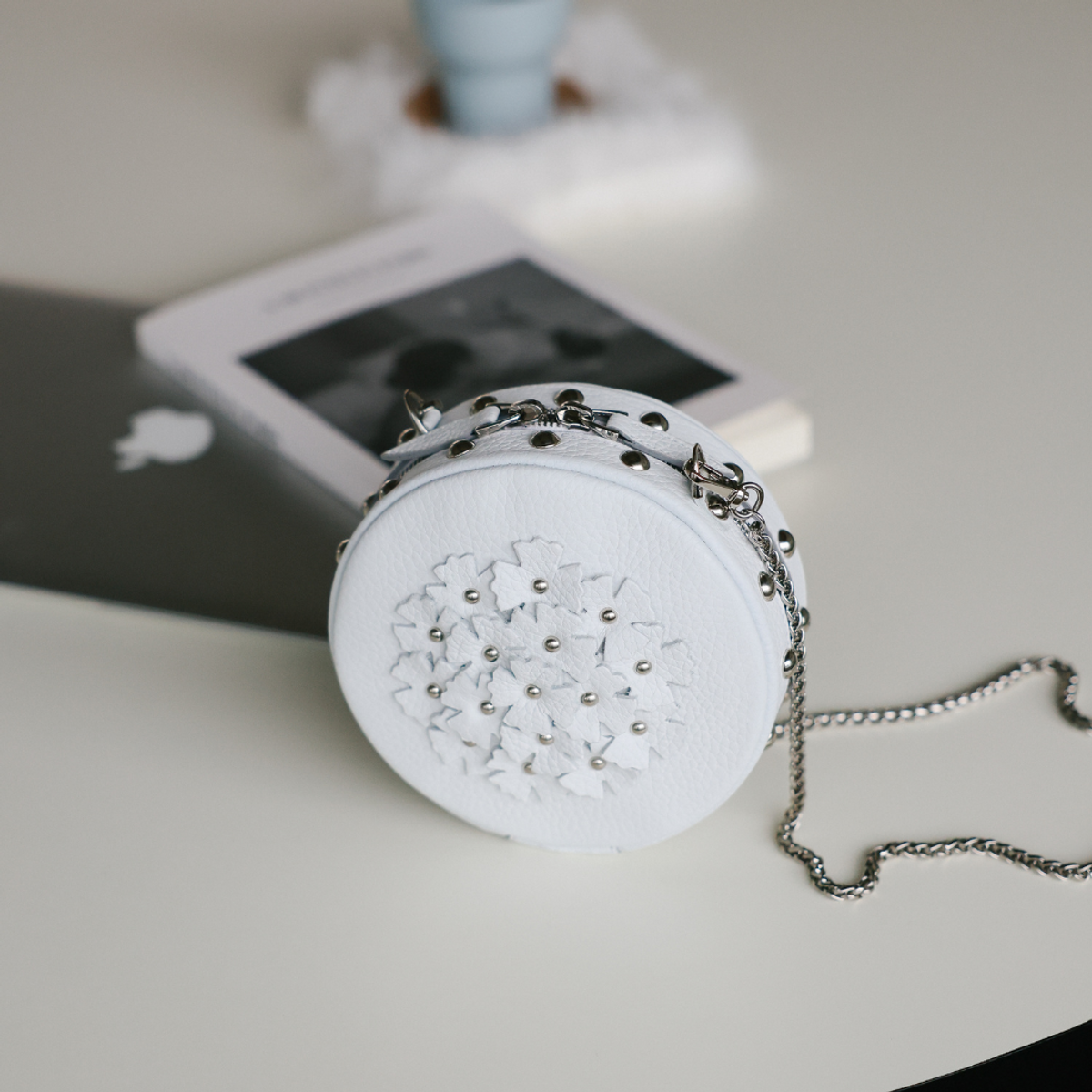 키미쿡(KIMY COOK) Coins Crossbody (코인스 크로스) White