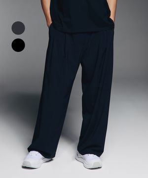 알파액트 밴딩 와이드 팬츠(2color)