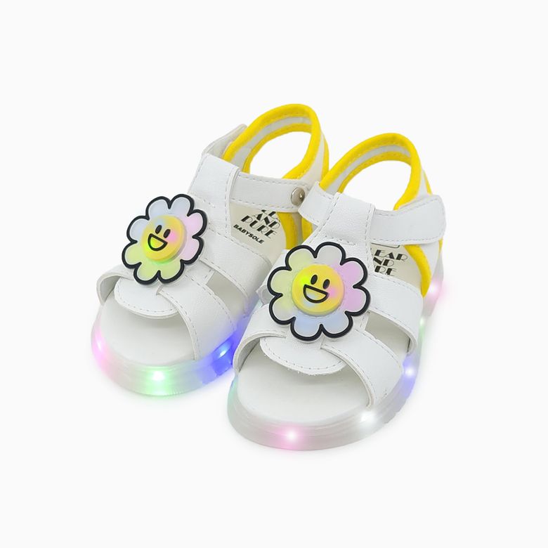 해피플라워LED샌들