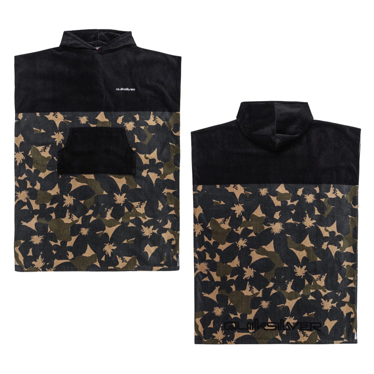퀵실버(QUIKSILVER) 후드 판초 타월 QS1790CAT