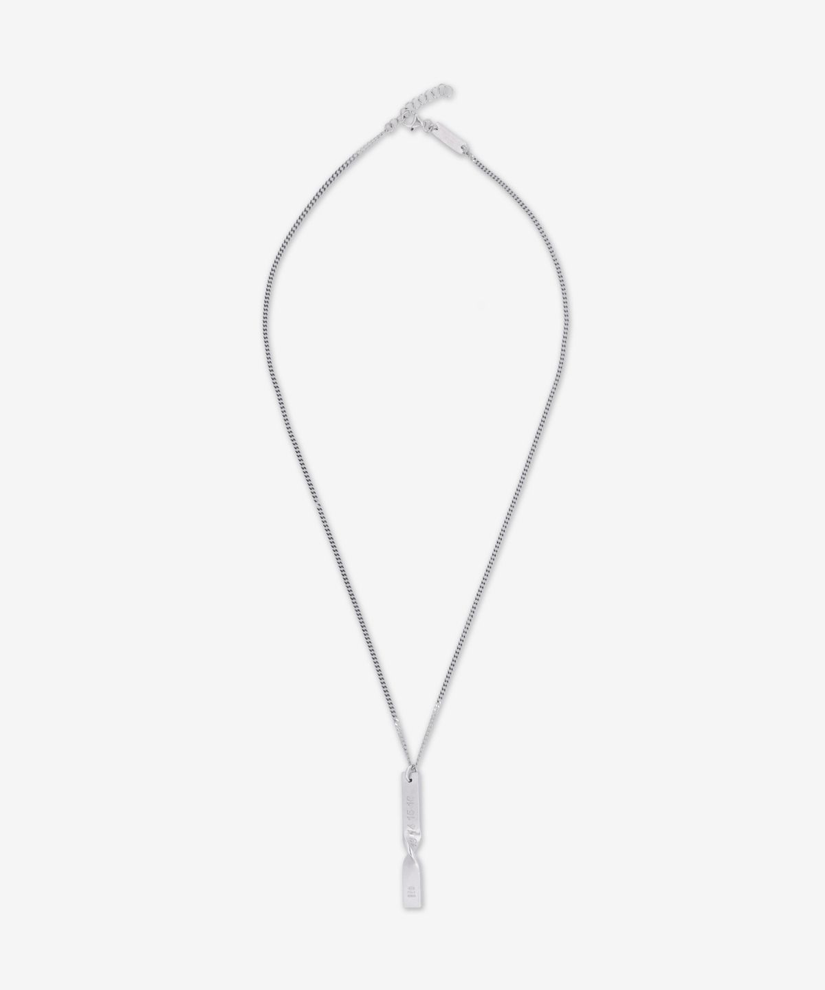 메종 마르지엘라(MAISON MARGIELA) 트위스트 넘버링 목걸이 - 실버 / SM1UU0020S12975951