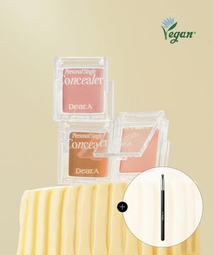 [듀오 SET] 퍼스널 싱글 컨실러 10 Colors (브러쉬 증정)