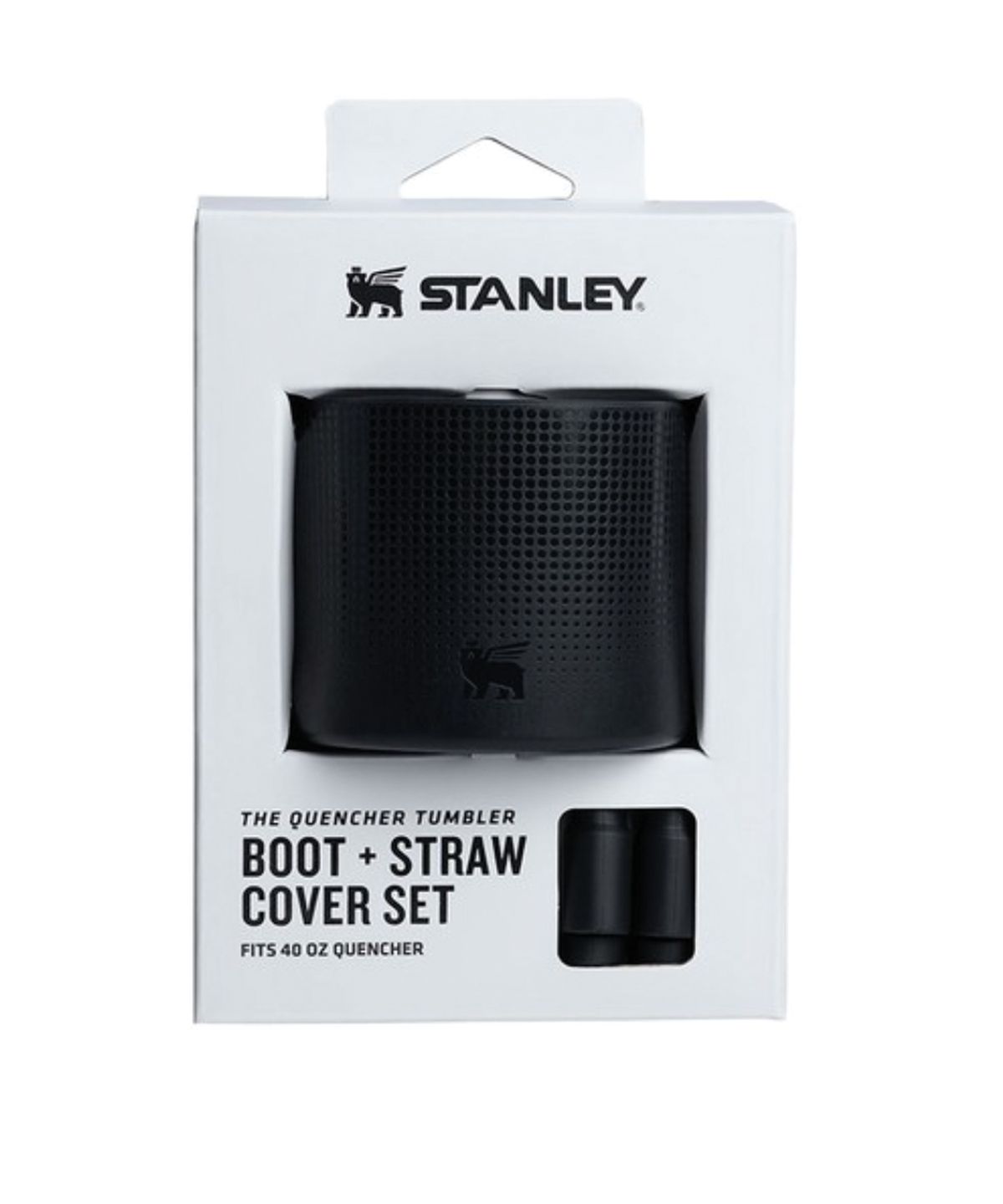 스탠리 1913(STANLEY1913) 퀜처 텀블러 부츠 바닥 커버 & 스트로 캡 887/591ml용 블랙2.0