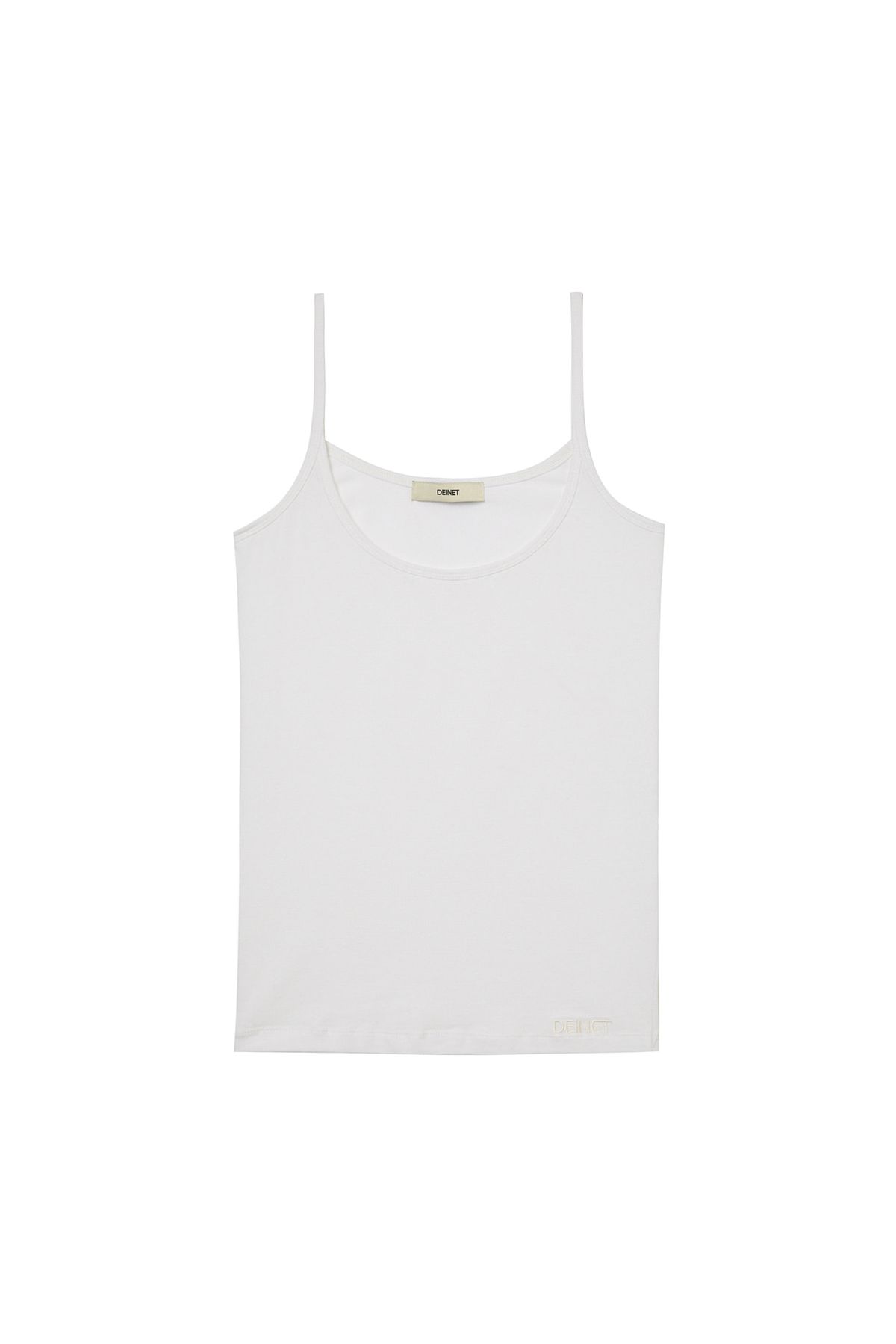 다이닛(DEINET) DEINET BASIC SLEEVELESS IN WHITE