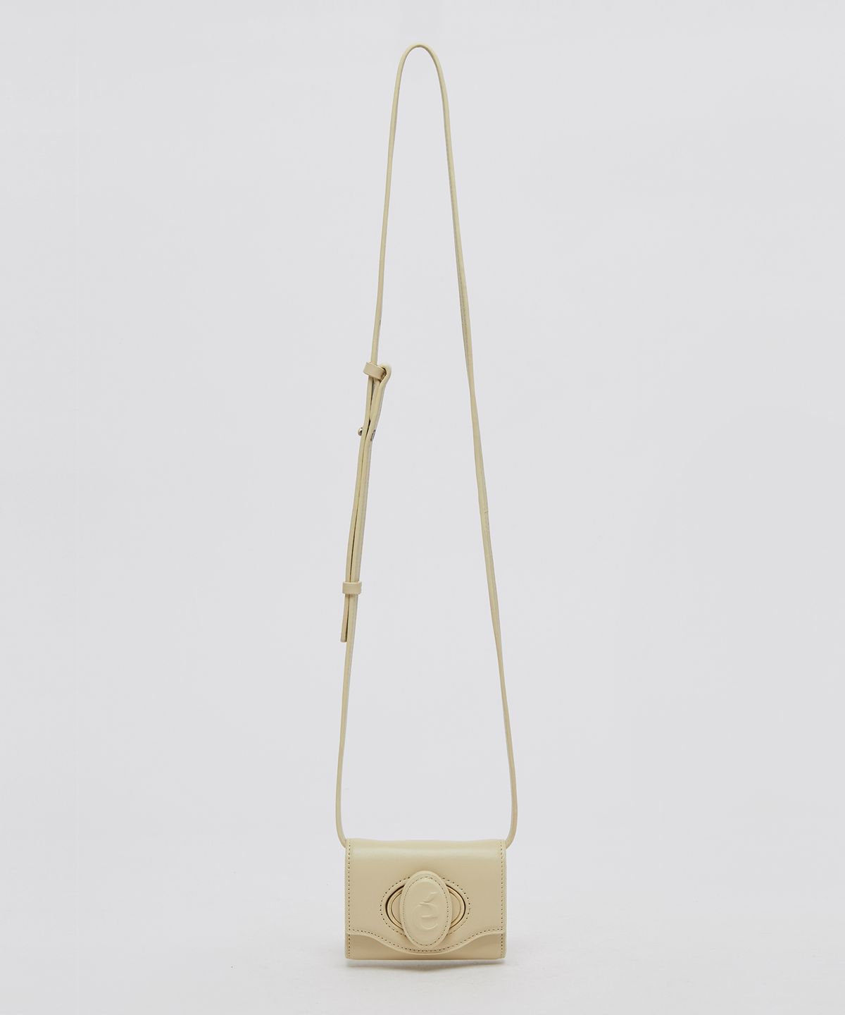 아카이브앱크(ARCHIVEPKE) Oval card bag(Butter)_OVBRX25001BTT