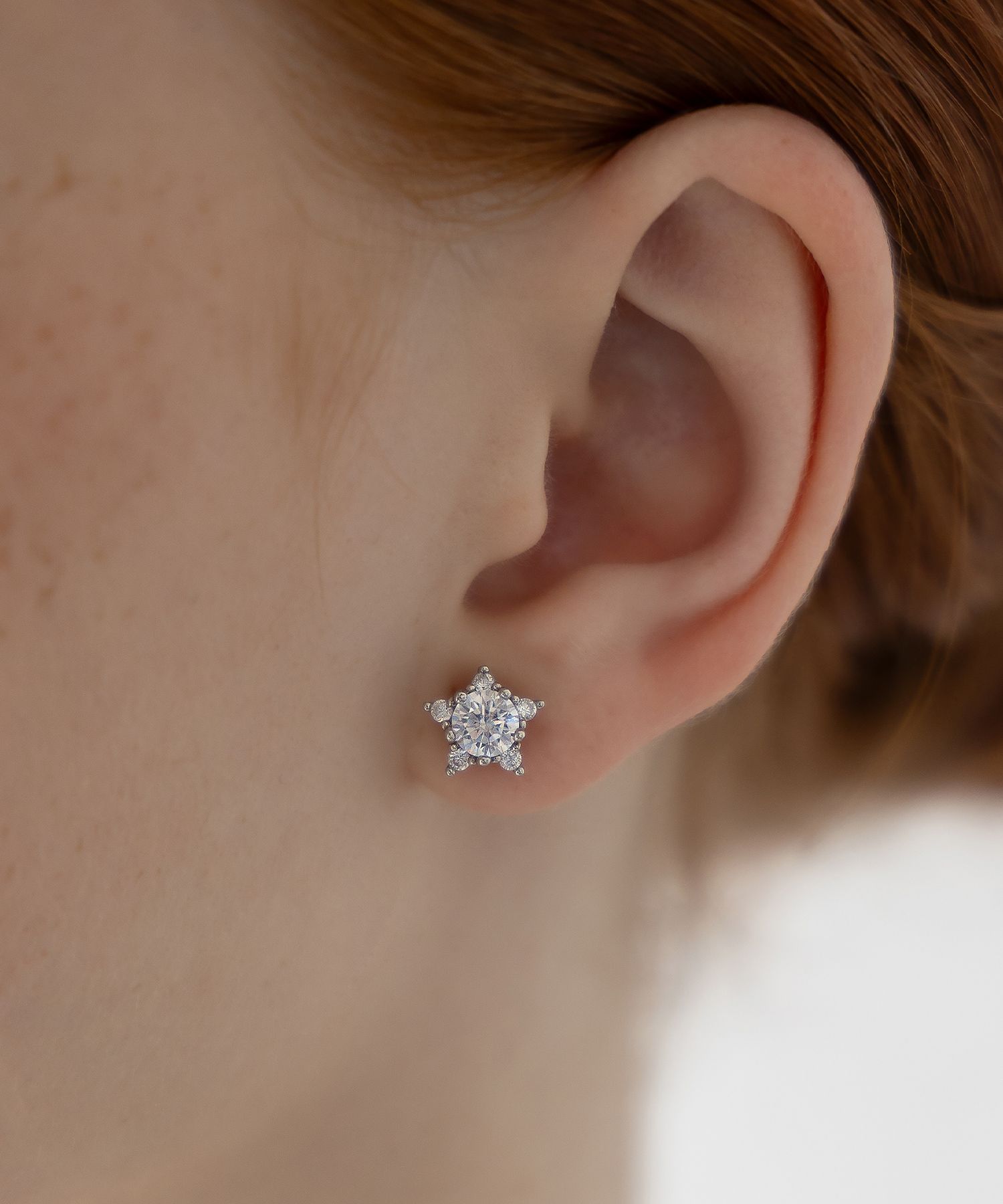 イヤリング TATIANA Silver 925 Twin Star Earrings EC3024 MUSINSA | TATIANA (Silver 925) Shine Star Stud Earrings EC3232