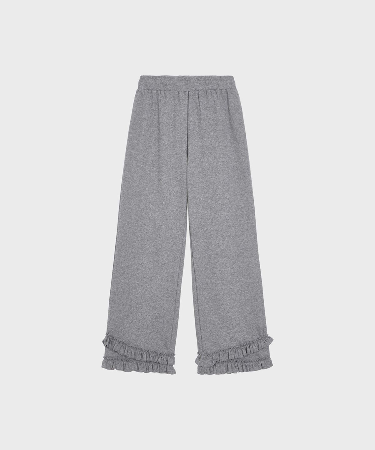 알키알카(ALKI ALKA) Tiered Ruffle Pants (Gray)