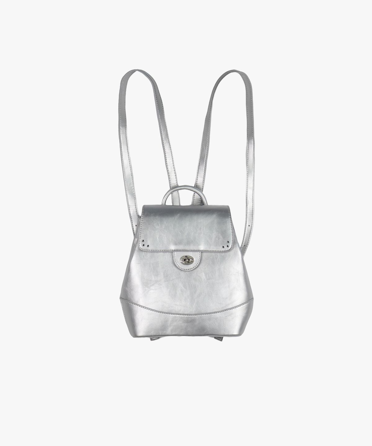 핑크파인애플(PINK PINEAPPLE) DARLING EYELET TURN-LOOK BAG_SILVER