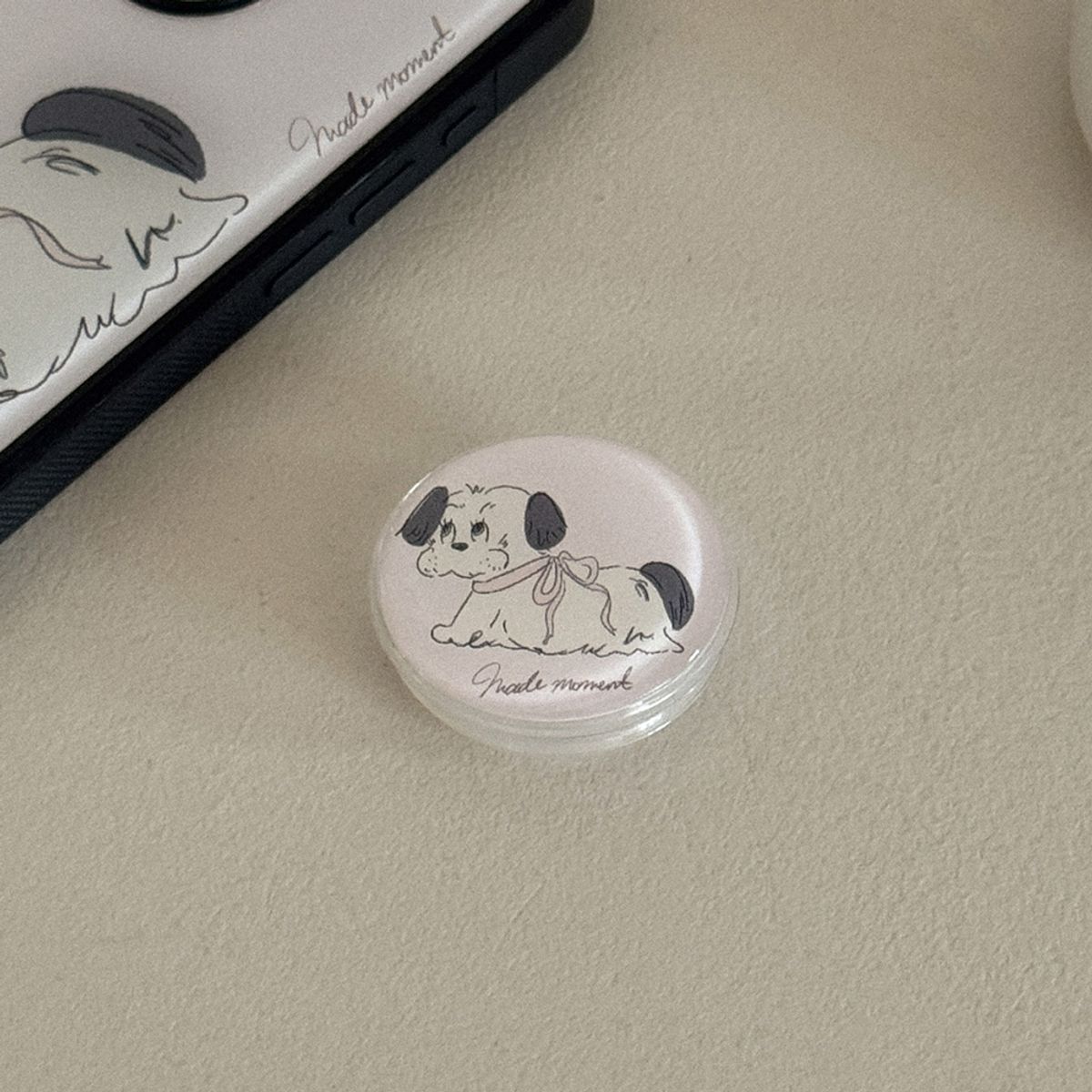 메이드모먼(MADEMOMENT) doodle puppy 디자인 [에폭시톡]