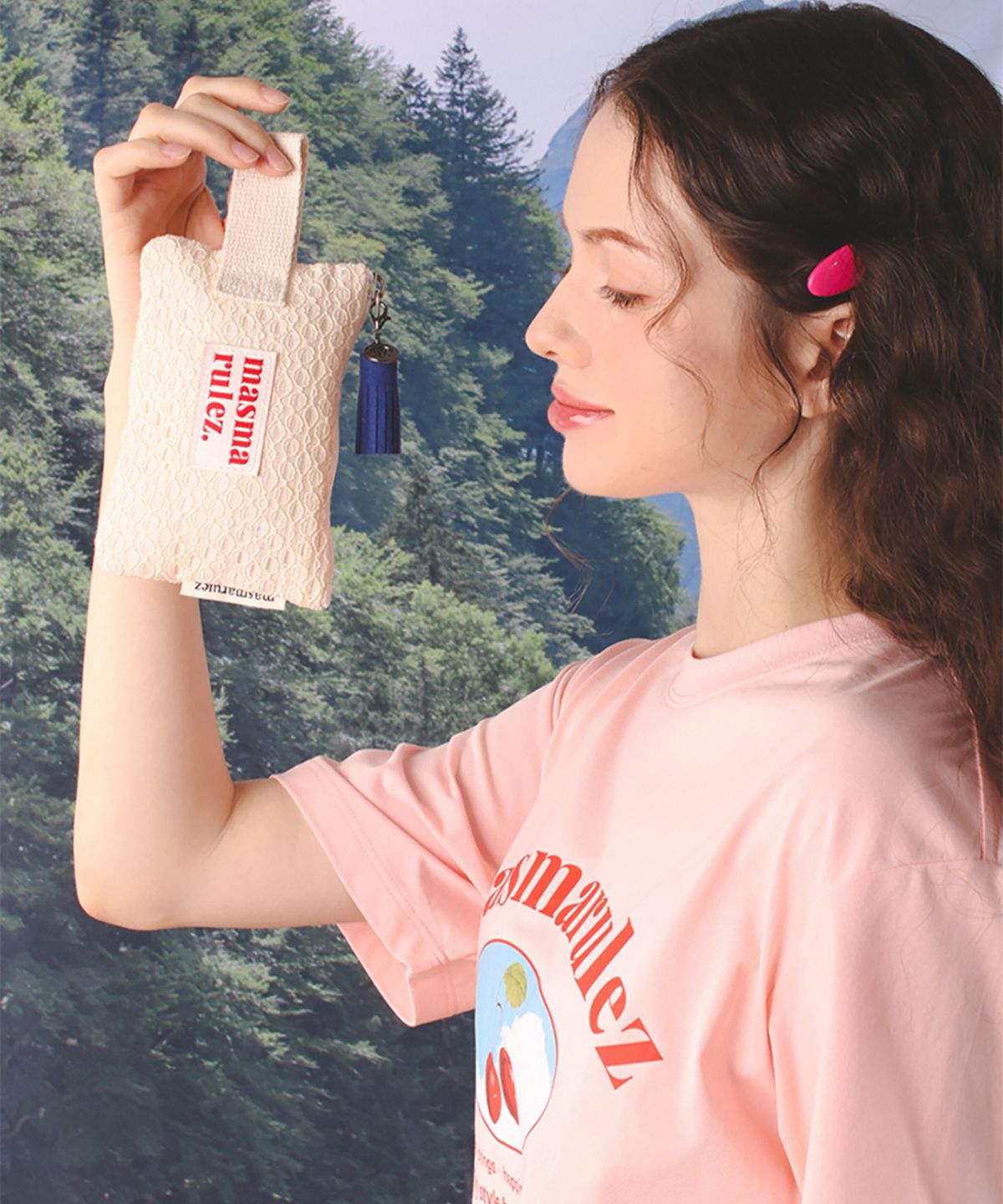 마스마룰즈(MASMARULEZ) Mini strap pouch_Honeyloof
