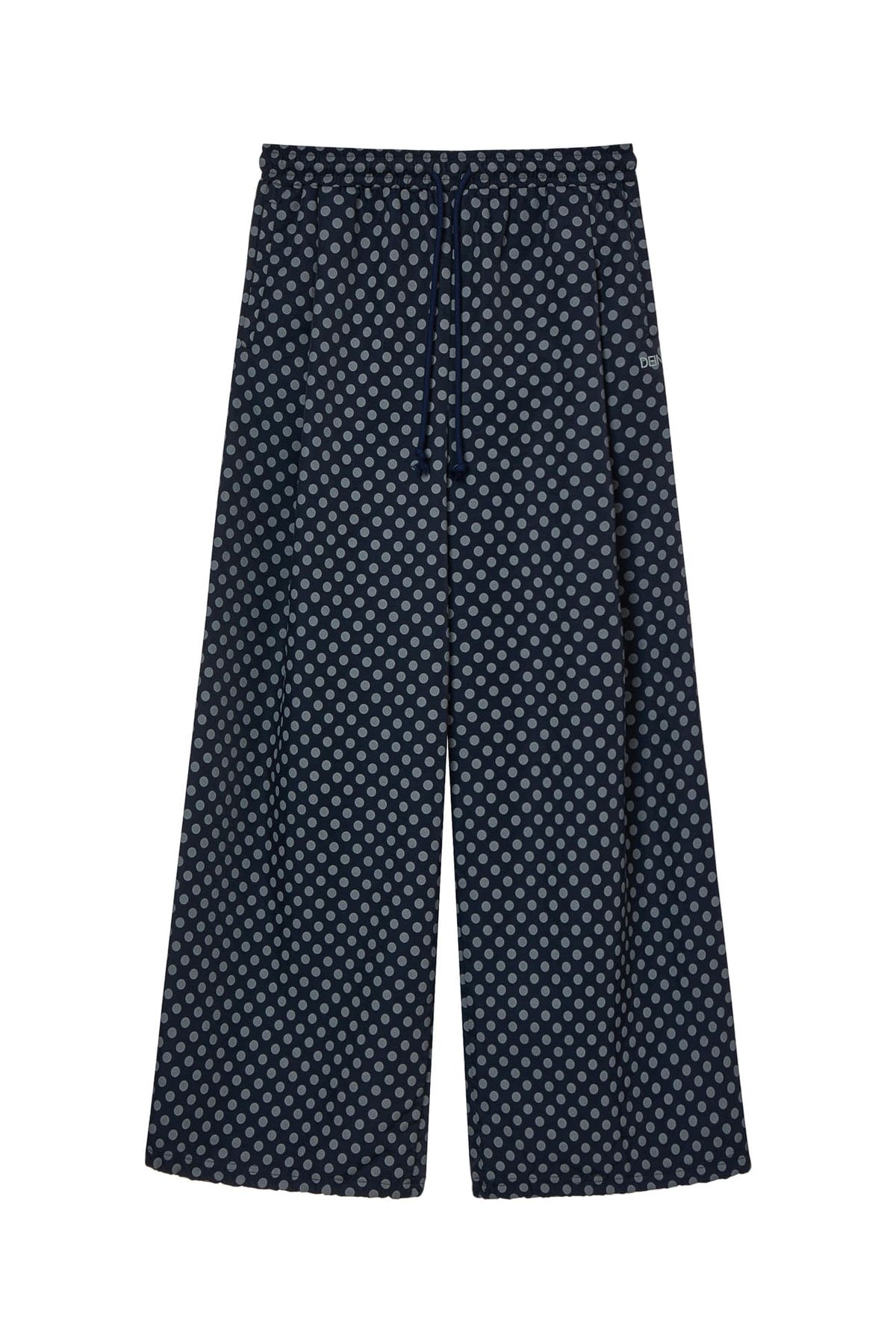 다이닛(DEINET) DEINET DOT BANDING PANTS IN NAVY
