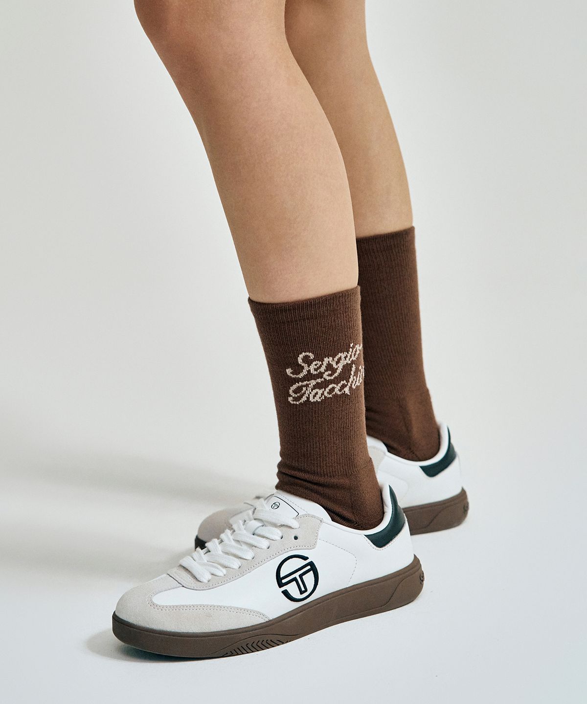 세르지오 타키니(SERGIO TACCHINI) U 타키니 레터링 하이삭스 (D.Brown)