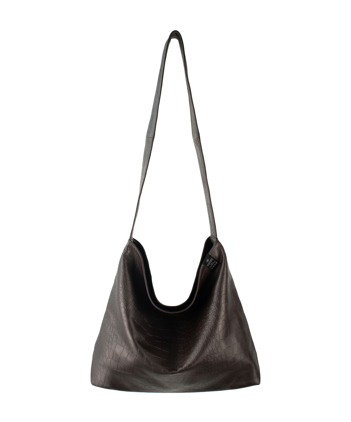 에이제로(AZERO) Soft Hobo Bag (Brown Croco)