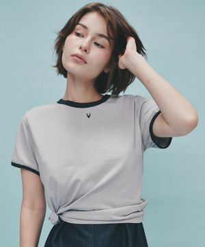 디어 심볼 링거 티셔츠 (그레이)