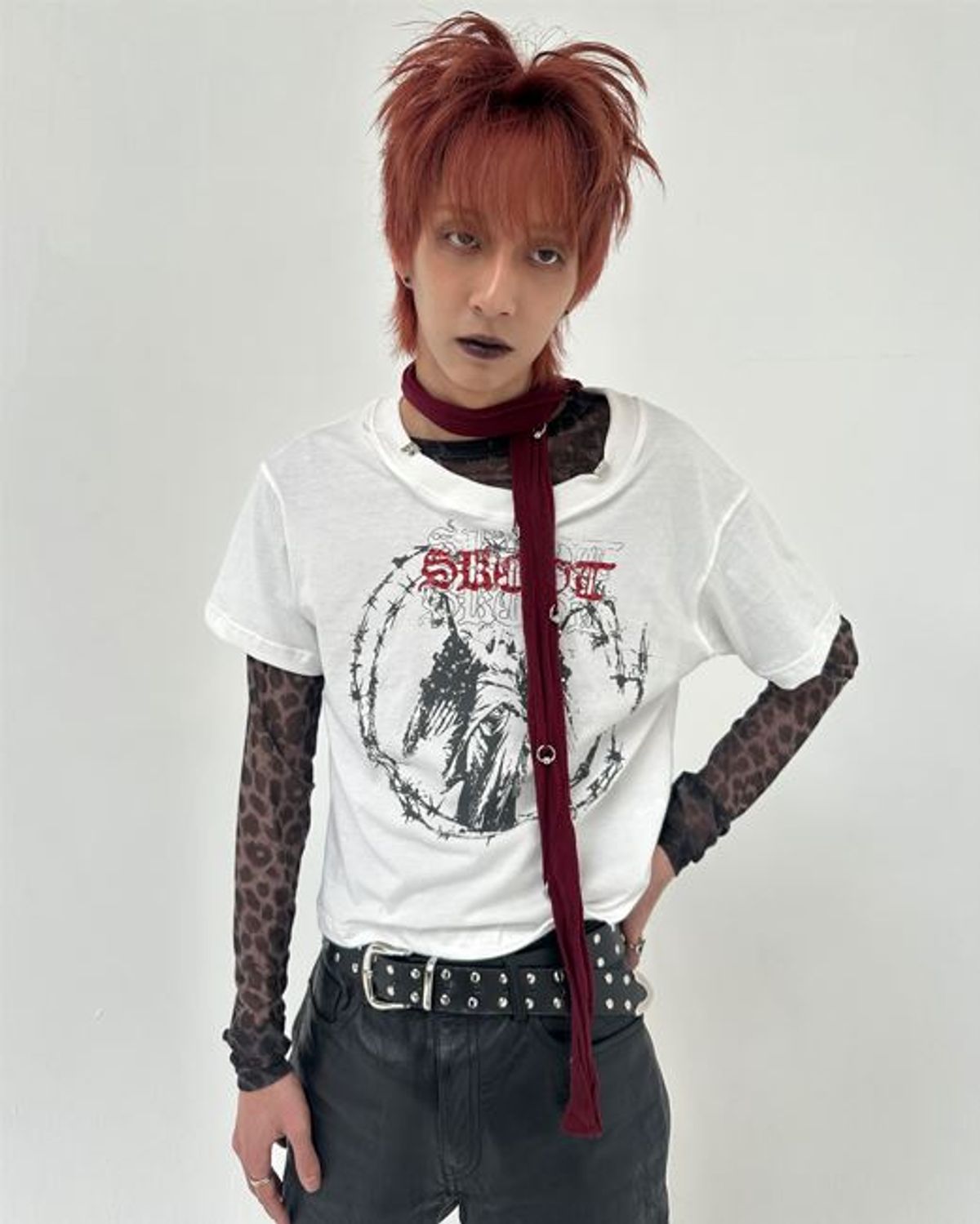 스쿠읏 핸드미다운즈(SKOOT HANDMEDOWNS) SKOOT SANCTUAIRE T-shirt