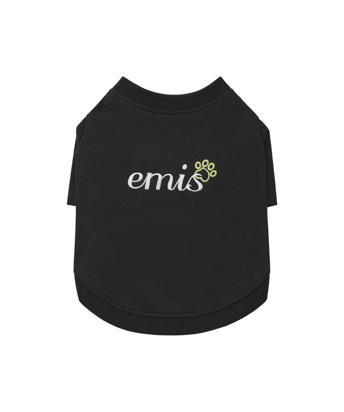 이미스(EMIS) (PET) LETTERING LOGO T-SHIRT-CHARCOAL
