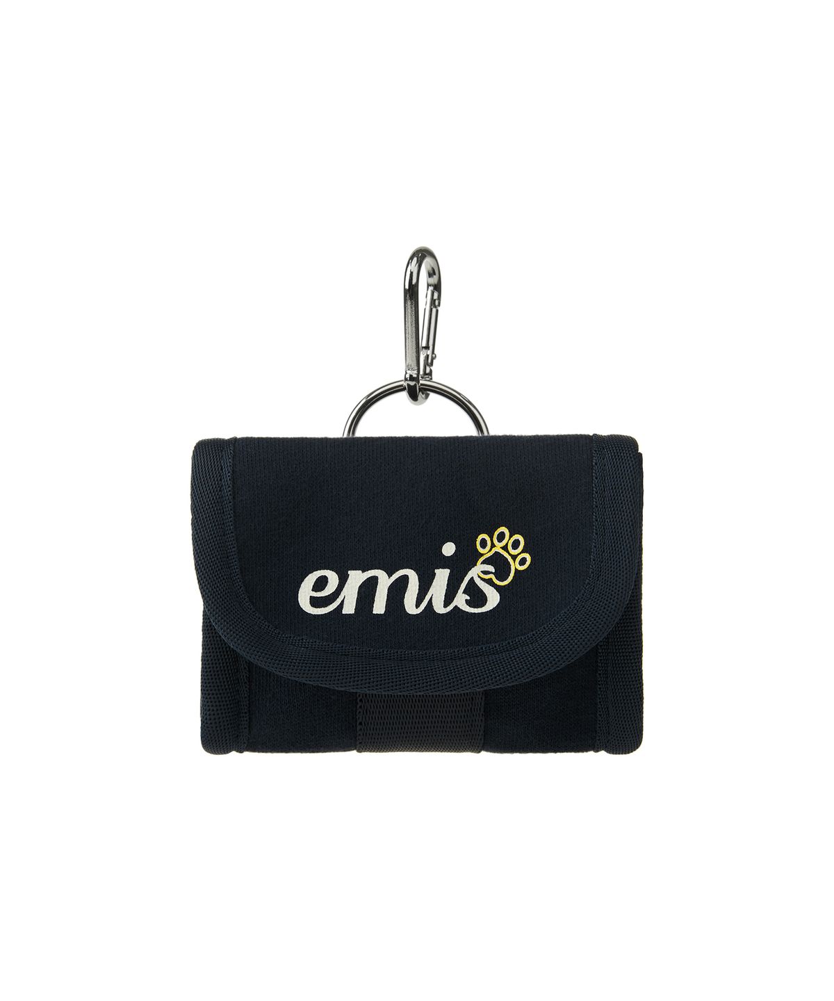 이미스(EMIS) JERSEY POOP BAG KEYRING-NAVY