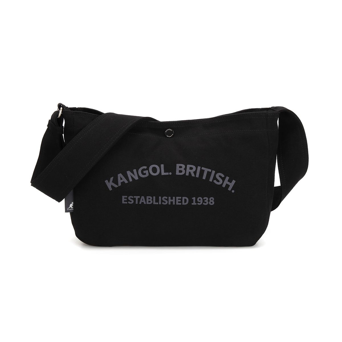 캉골(KANGOL) 바이오 캔버스 크로스백 Ⅲ 3357 블랙