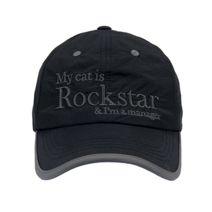 Rockstar Training Nylon cap (Black)