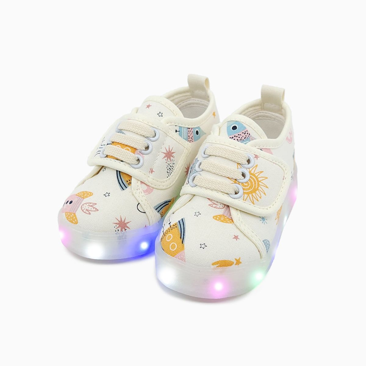 베이비솔(BABYSOLE) 달나라여행LED운동화