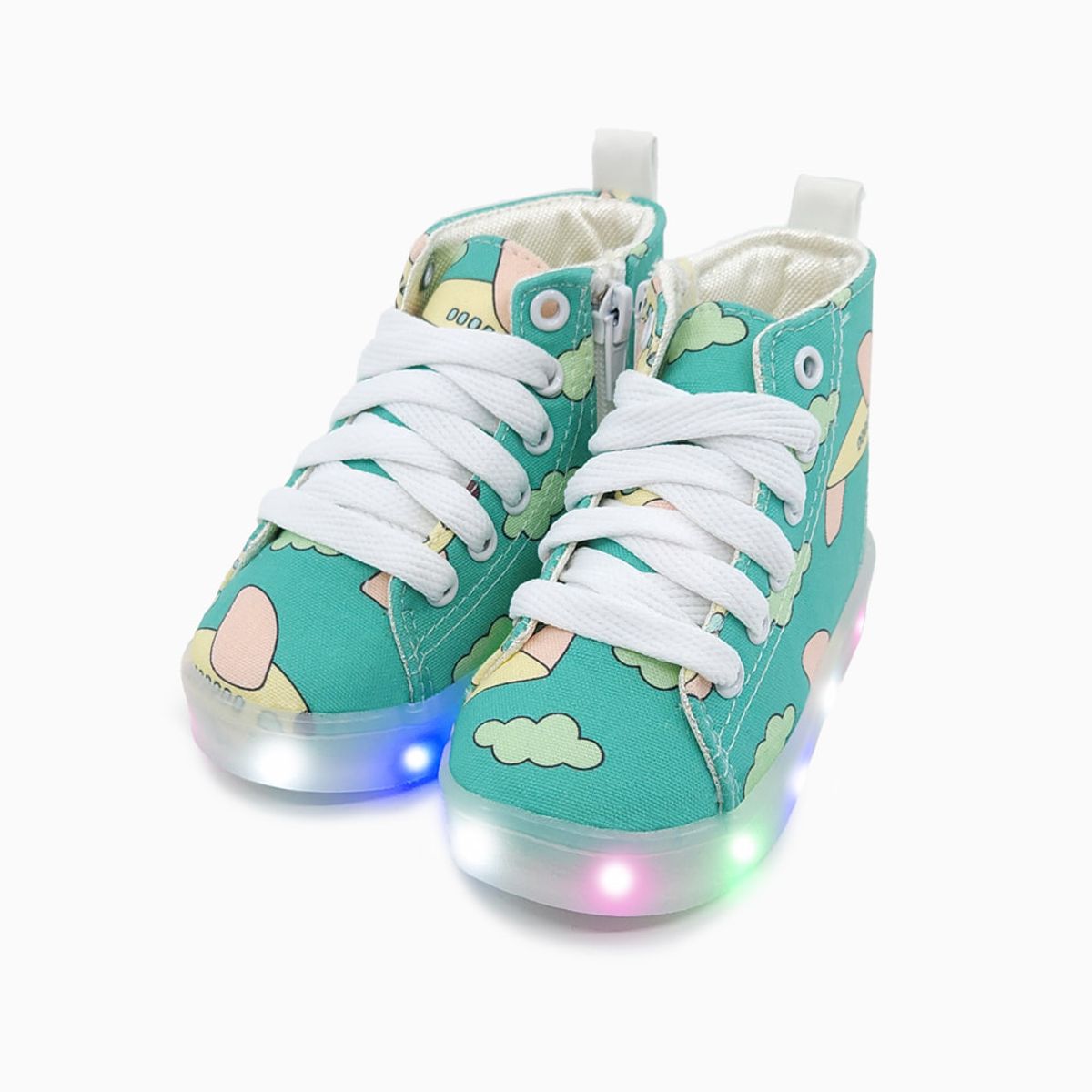 베이비솔(BABYSOLE) 떴다떴다비행기LED운동화