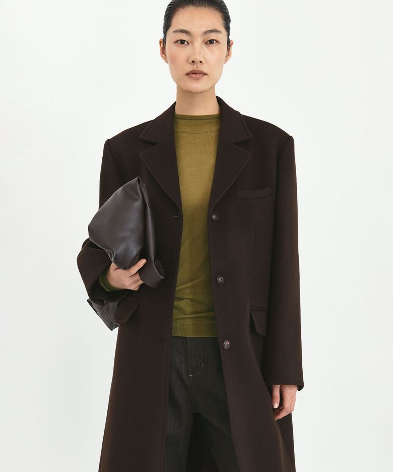 Chesterfield Coat Dark Brown